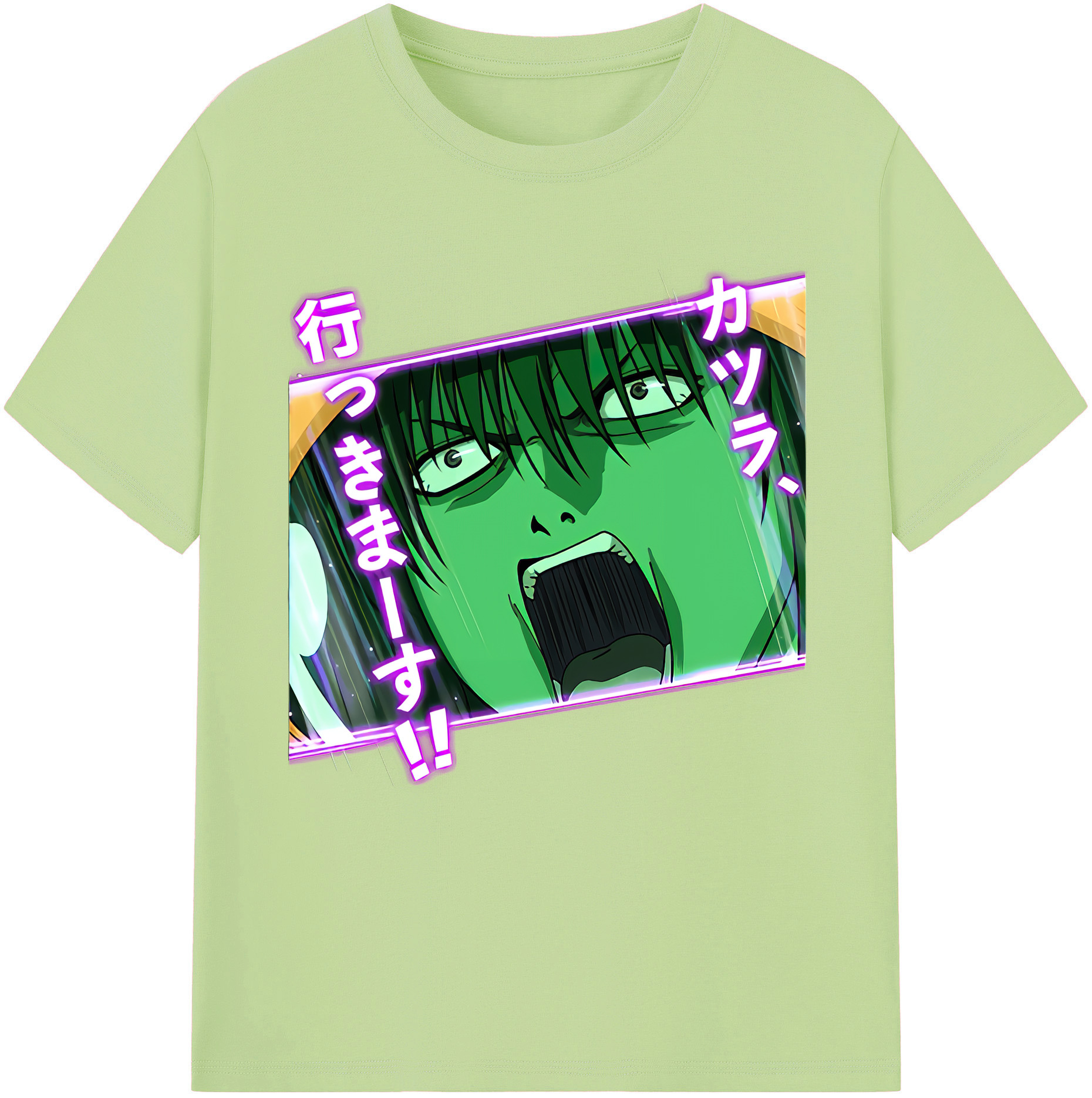 （画像用） ぎんたま 坂田銀時（さかたぎんとき） 神楽 志村新八（しむら しんぱち） GINTAMA Sakata Gintoki Kagura Shimura Shinpachi 綿100％半袖Tシャツ（フロントプリント）